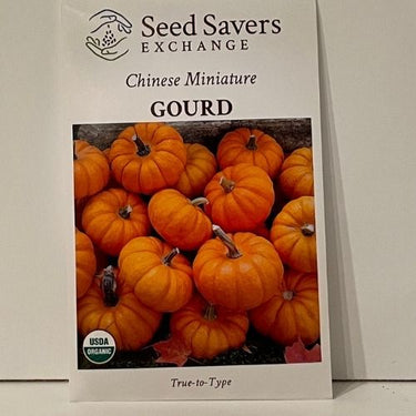 Organic Chinese Miniature Gourd Heirloom Seeds